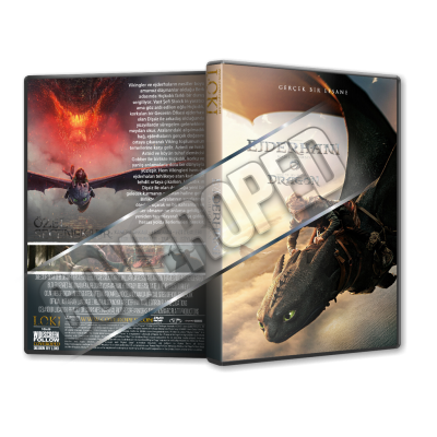 Ejderhanı Nasıl Eğitirsin - 2025 Türkçe Dvd Cover Tasarımı